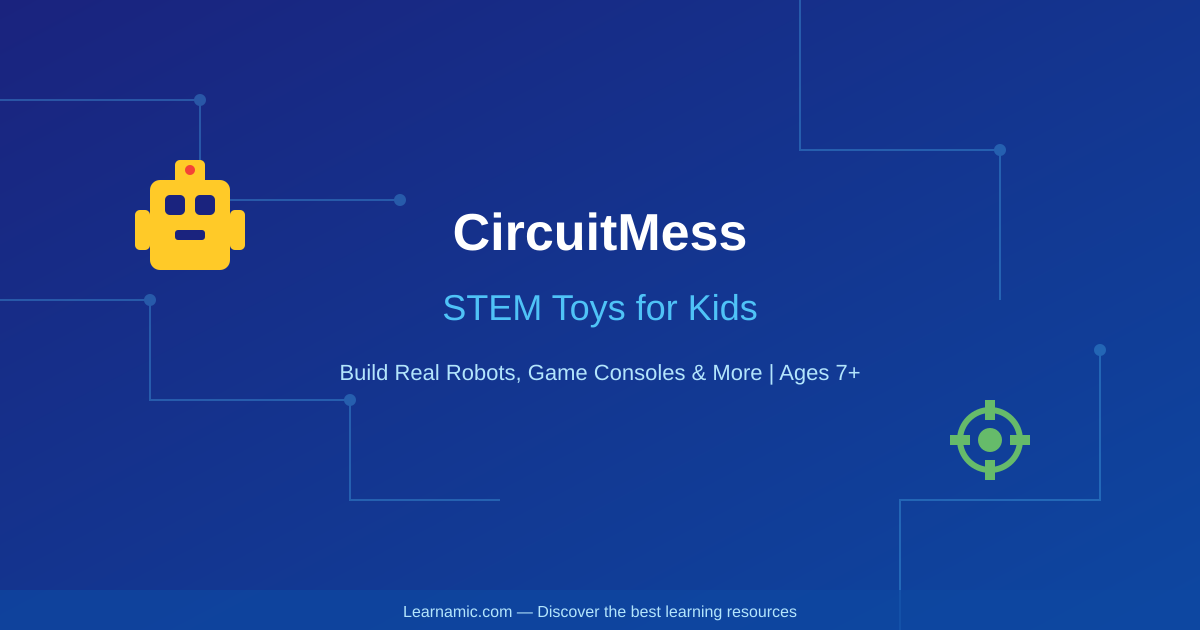CircuitMess STEM Toys for Kids - DIY robotics and electronics kits for ages 7+