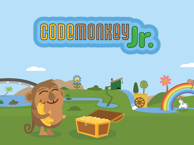 CodeMonkey Jr block-based pre-coding for preschoolers