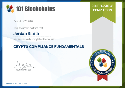 Crypto Compliance Fundamentals 1 of 2