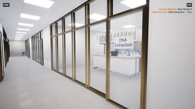 Simulator of a Laboratory of Biotechnology