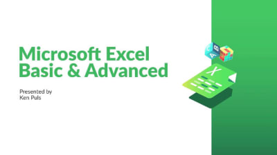 Microsoft Excel 2019 - Basic & Advanced 1 of 2