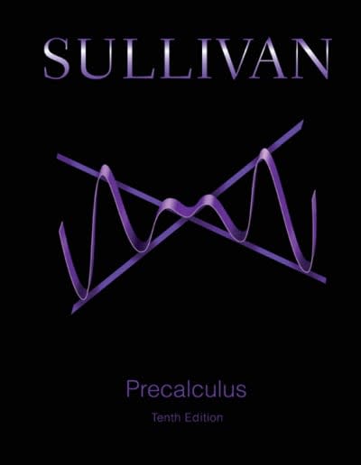 Sullivan Precalculus 1 of 2