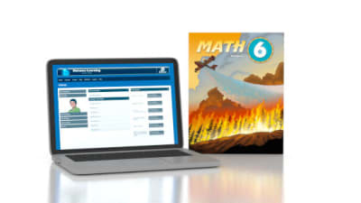 Math 6 Online with Books (3rd ed.)