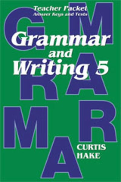 Saxon Grammar and Writing  Complete Homeschool Kit Grade 5
