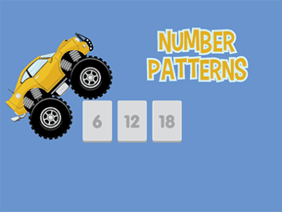 Monster Truck Number Patterns