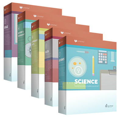 LIFEPAC® 3rd Grade 5-Subject Set