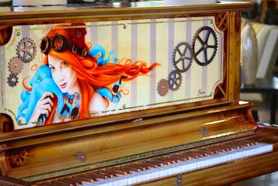 Quick Piano using an innovative shapes method