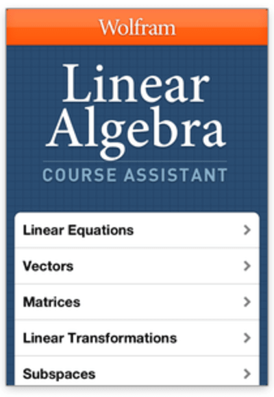 Linear Algebra Course Assistant