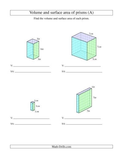 Measurement Worksheets