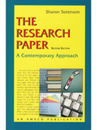 The Research Paper: A Contemporary Approach