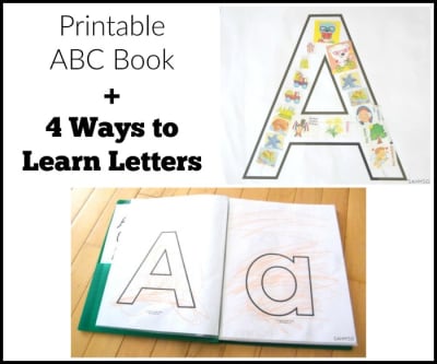 Printable ABC Book: Preschool Learning Activities