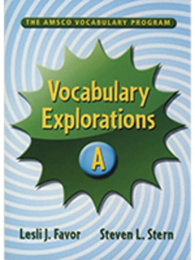 Vocabulary Explorations 1 of 2