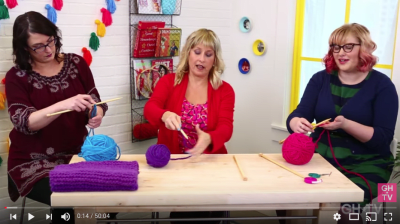 Knitting 101, Beginner's Getting-Started Scarf!