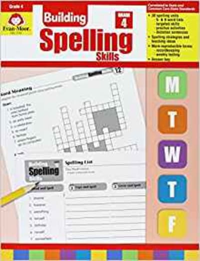 Building Spelling Skills, Grade 4 1 of 2