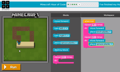 Learn How To Code With Minecraft In 60 Minutes Or Less