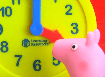 Learn Counting and Time with Peppa Pig Preschool