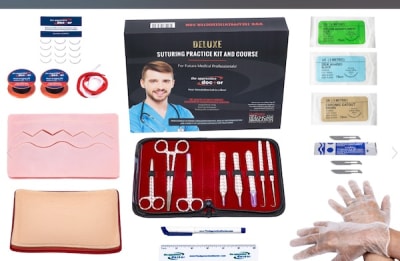 Deluxe Suture Kit & Online Training Course