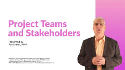 Project Teams and Stakeholders 1 of 2