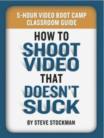 5 Hour Classroom Lesson Plan: How to Shoot Video