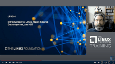 Introduction to Linux, Open Source Development, and GIT (LFD301)