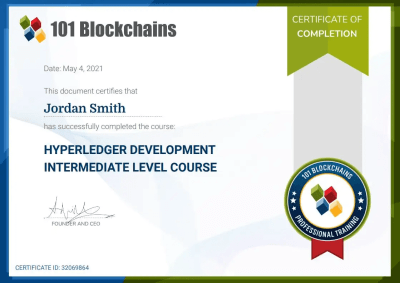 Hyperledger Fabric Development Course - Intermediate Level