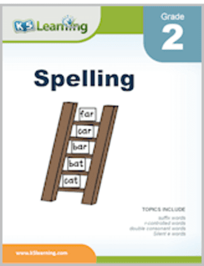 Second Grade Spelling Worksheets
