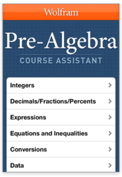 Pre-Algebra Course Assistant