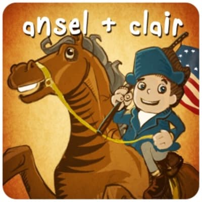 Ansel and Clair Ride with Paul Revere
