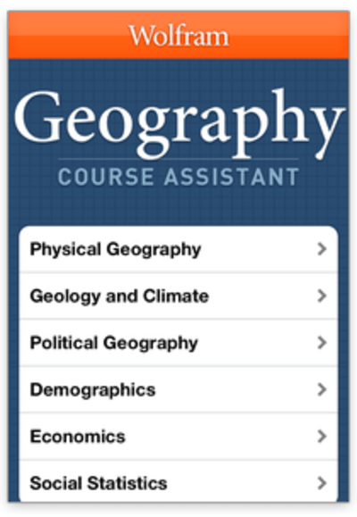 World Geography Course Assistant