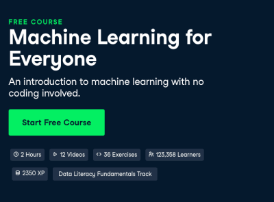 Machine Learning for Everyone