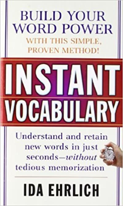 Instant Vocabulary  1 of 2