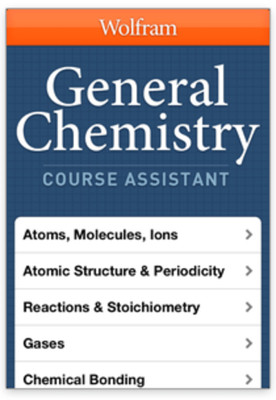 General Chemistry Course Assistant