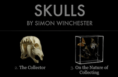 Skulls by Simon Winchester 