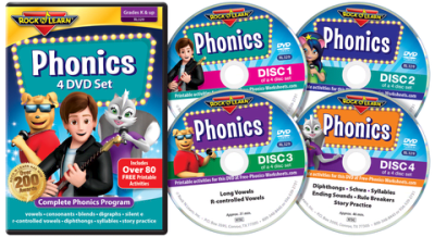 Phonics 4 DVD Set