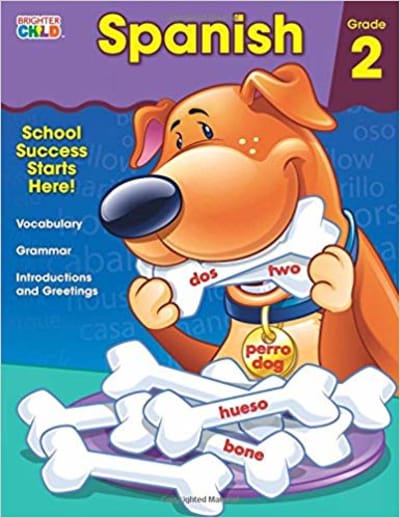 Spanish Workbook, Grade 2