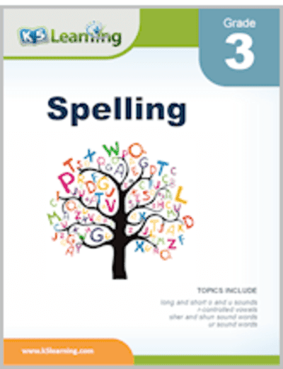 Third Grade Spelling Worksheets
