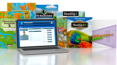Phonics & English, Reading, Handwriting 1 Online with Books (3rd ed.)