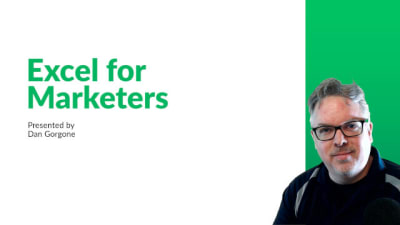 Excel for Marketers 1 of 2