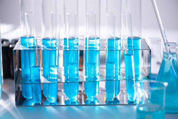 Chemistry glassware and lab equipment for home science experiments
