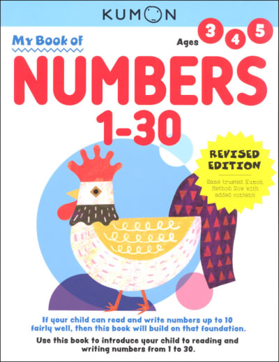 Kumon My Book of Numbers 1-30 1 of 2