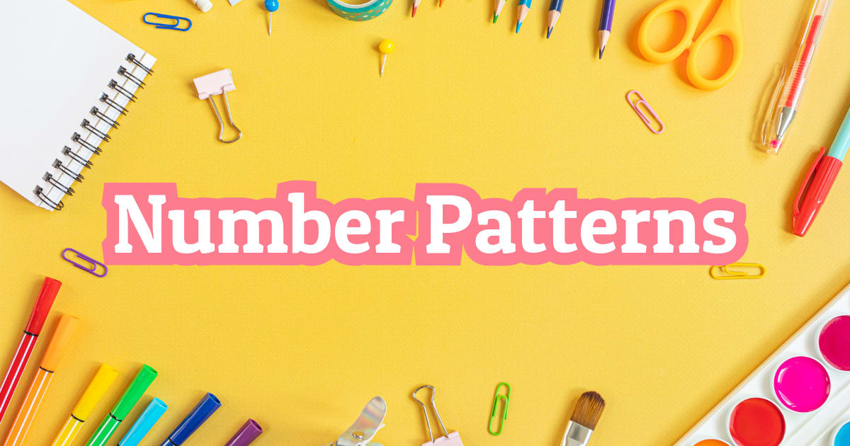 Number Patterns | Learnamic
