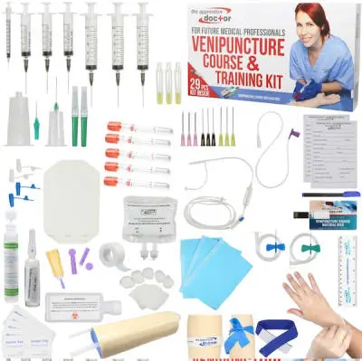 Venipuncture IV Training Course And Phlebotomy Practice Kit 1 of 2