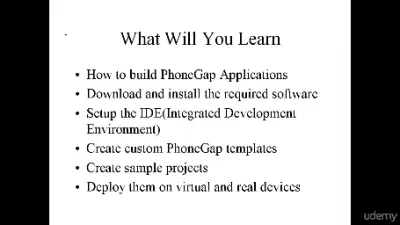 PhoneGap for Beginners 1 of 2